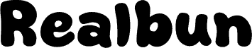 Realbun font