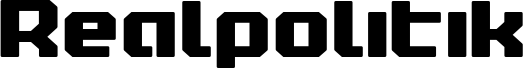 Preview of the Realpolitik Bold font