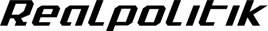 Preview of the Realpolitik Italic font