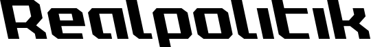 Preview of the Realpolitik Semi-Leftalic font