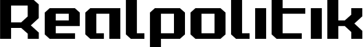 Preview of the Realpolitik font