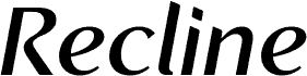 Recline Medium Italic