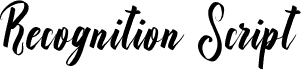 RecognitionScript