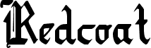 Redcoat Condensed
