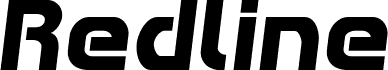 Podgląd czcionki Redline Semi-Italic