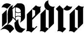Preview of the Redro tall Regular font