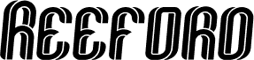 ReefordItalicDEMO-Italic