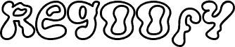 Regoofy DEMO шрифт