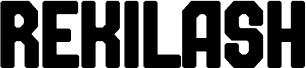 Rekilash font