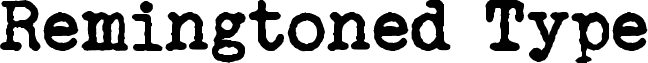 Remingtoned Type