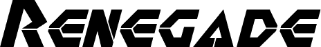 Renegade Italic