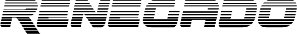 Renegado Gradient Italic