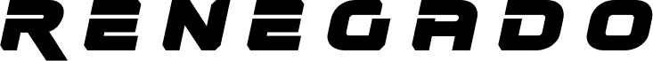 Renegado Title Italic