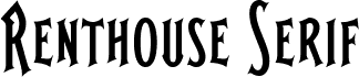 RenthouseSerif-Demo