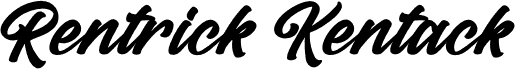 Rentrick Kentack Italic