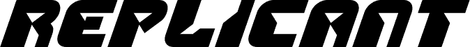 Replicant Bold Italic