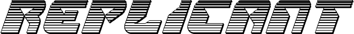 Replicant Chrome Italic