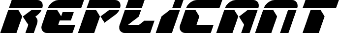 Replicant Laser Italic