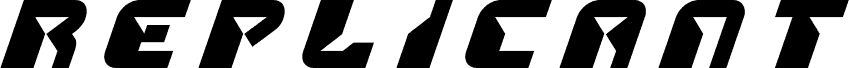 Replicant Title Italic