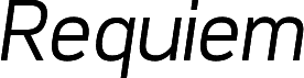 Requiem Italic