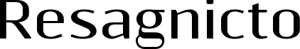 ResagnictoBold
