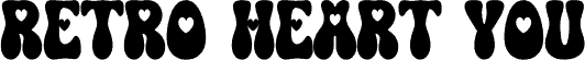 Retro Heart You 字体