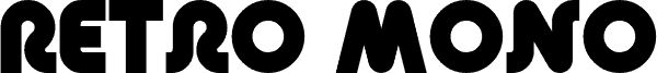 Retro Mono Wide