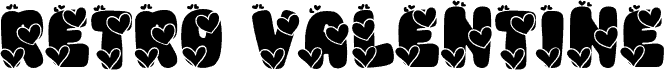 Retro Valentine Regular 字体