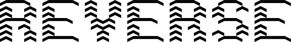 reverse brick-block Regular font | Fonts2u.com