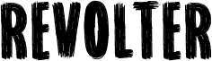 Revolter шрифт