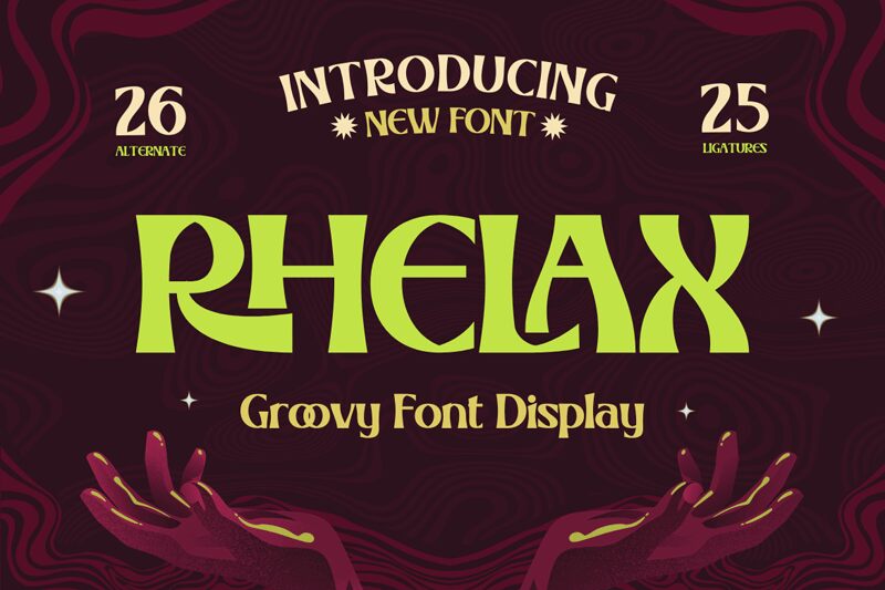 RHELAX Schriftart