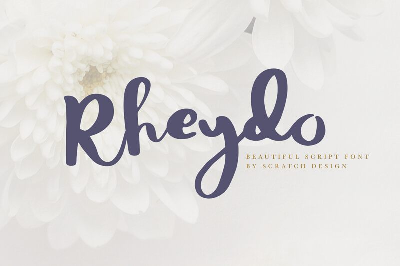 Rheydo Schriftart