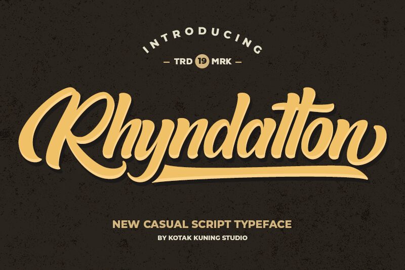 Rhyndatton Czcionka