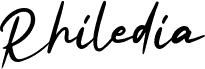Rhiledia - Personal Use font
