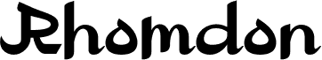 Preview of the Rhomdon-Regular font