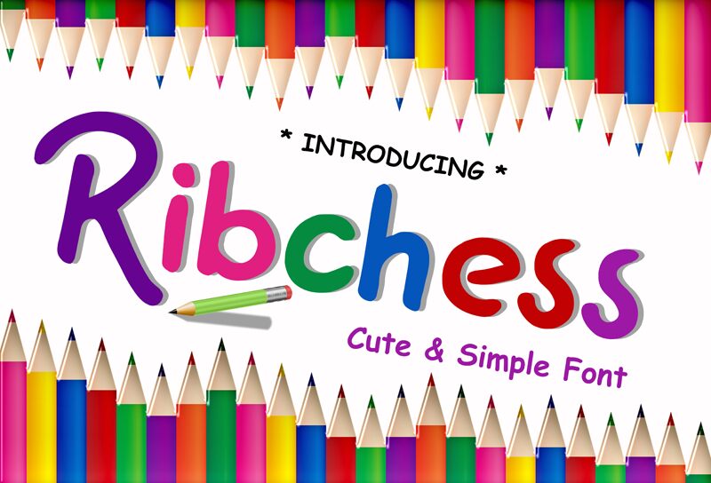 Ribchess Schriftart