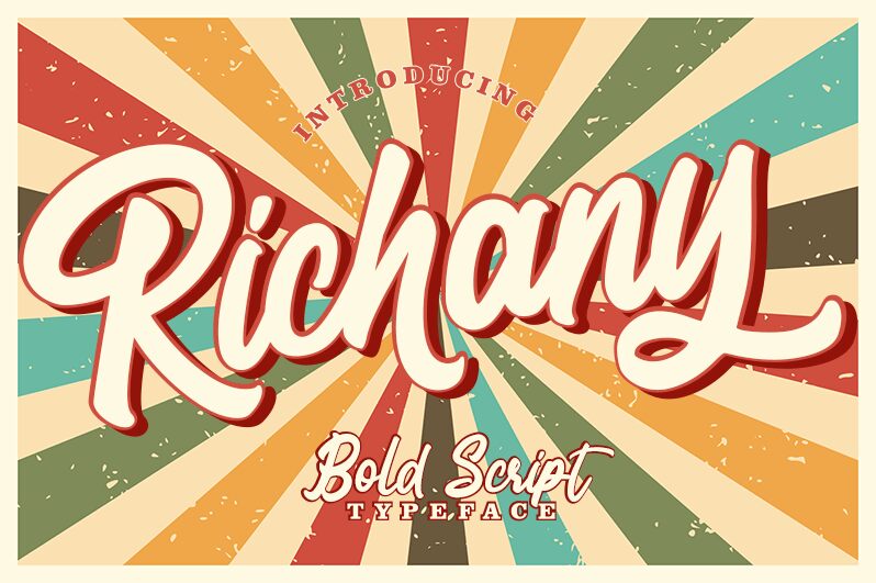 Richany Schriftart