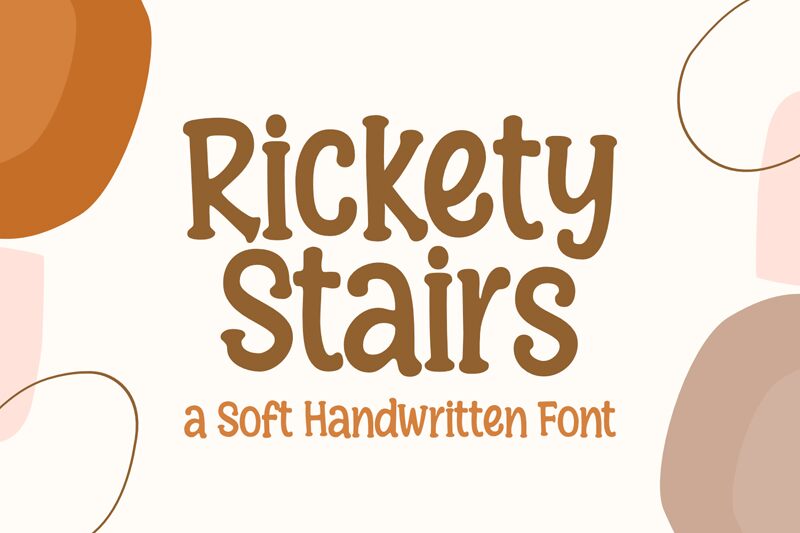 Rickety Stairs Czcionka