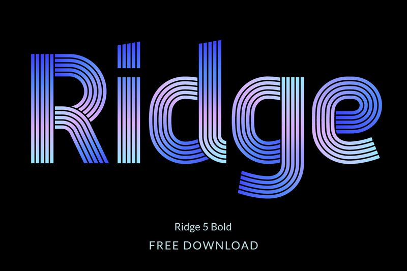 Ridge الخط