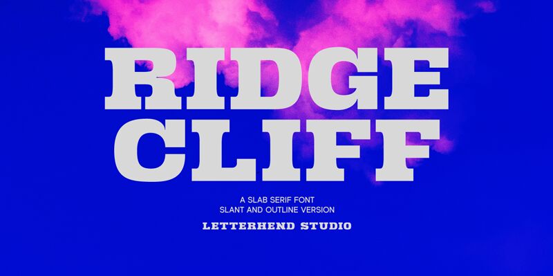 Ridge Cliff Carattere