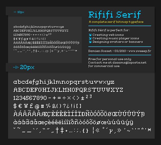 Rififi Serif Czcionka