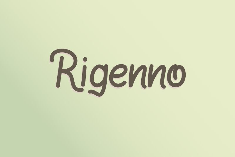 Rigenno 字体