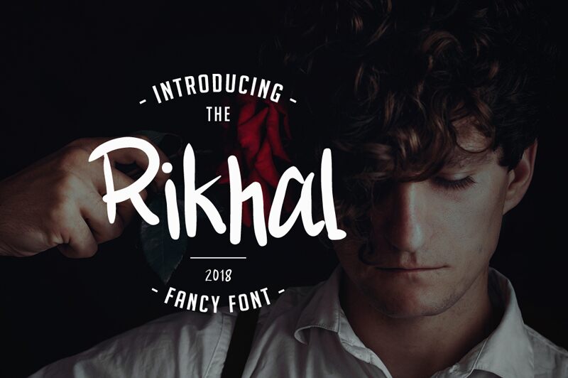 Rikhal Fancy Font