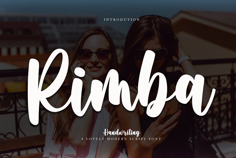 Rimba Druh písma