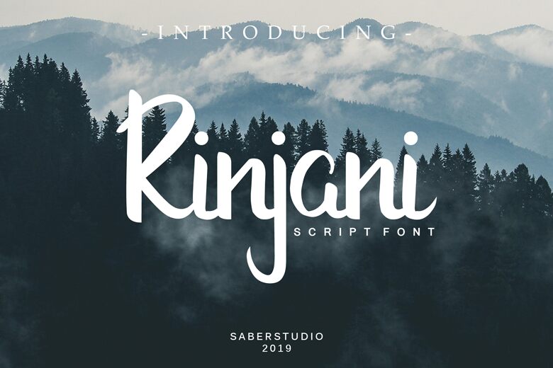 Rinjani 字体