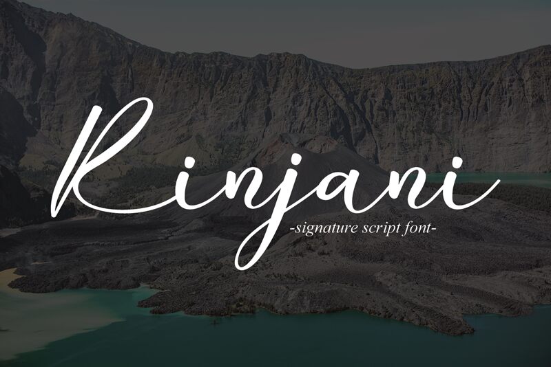Rinjani 字体