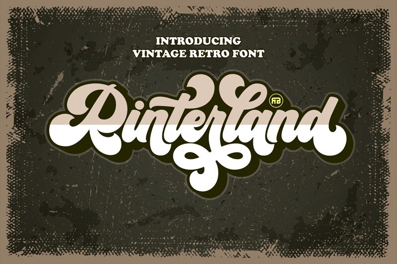 Rinterland Schriftart