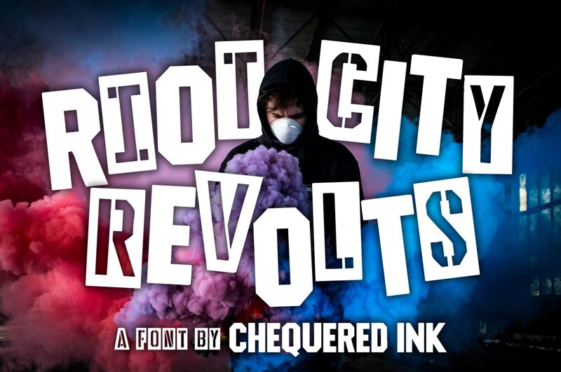 Riot City Revolts! Schriftart