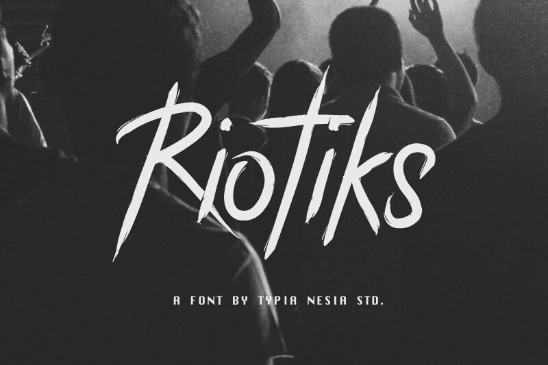 Riotiks Шрифт