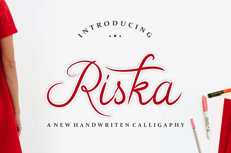 Riska Script Czcionka